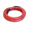 Steelman 30-Foot x 3/8" Rubber Air Hose with 1/4" Male NPT Brass Fittings 98215-IND - alternate 2